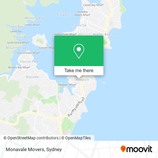 Monavale Movers map