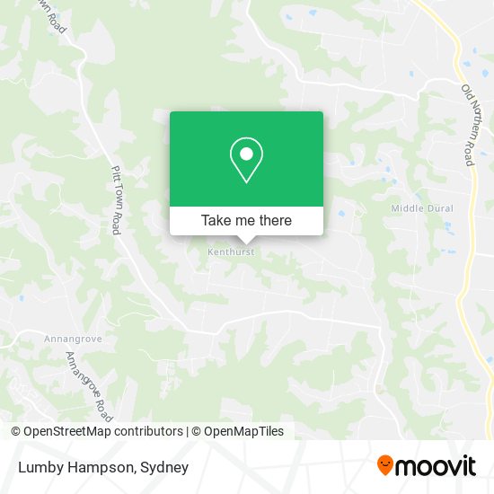 Lumby Hampson map