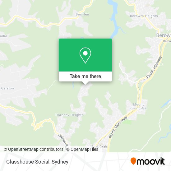 Glasshouse Social map