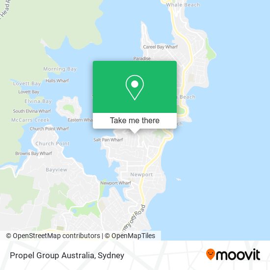 Propel Group Australia map