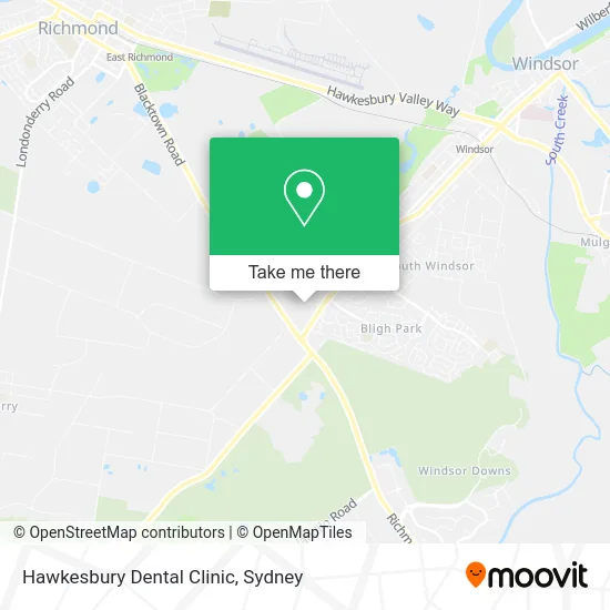 Hawkesbury Dental Clinic map