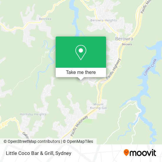Little Coco Bar & Grill map