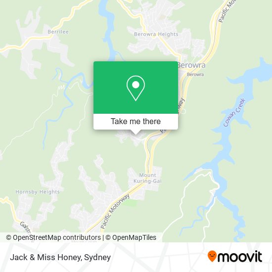 Jack & Miss Honey map