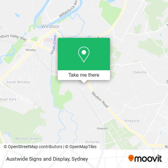 Mapa Austwide Signs and Display