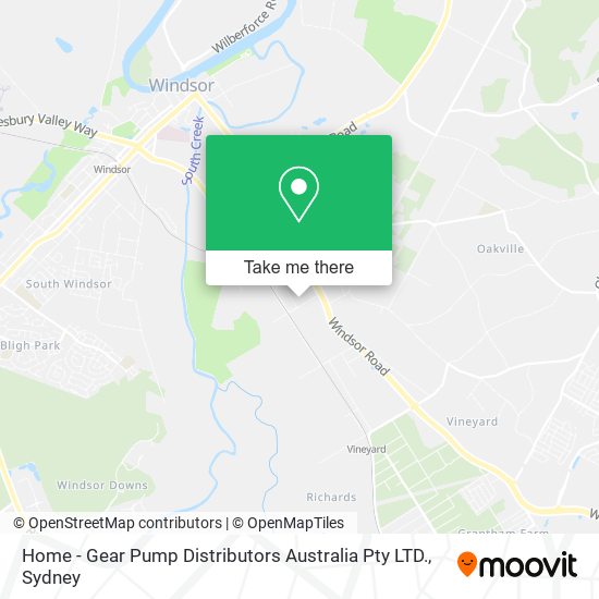 Mapa Home - Gear Pump Distributors Australia Pty LTD.