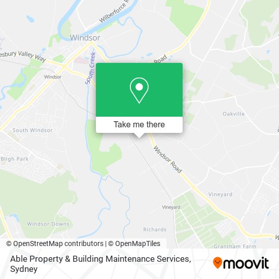 Able Property & Building Maintenance Services map