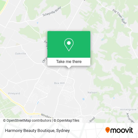 Harmony Beauty Boutique map