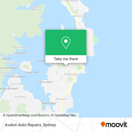 Avalon Auto Repairs map