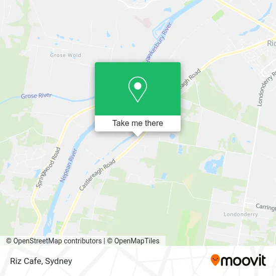 Riz Cafe map