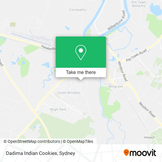 Dadima Indian Cookies map