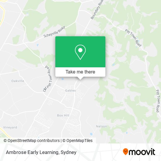 Ambrose Early Learning map