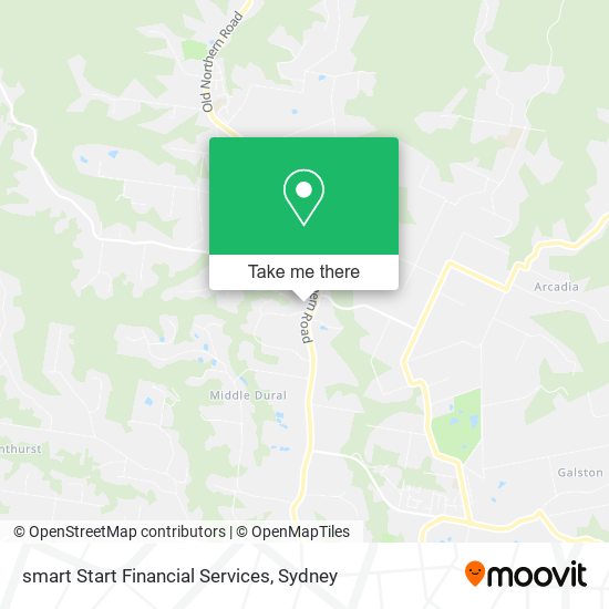 Mapa smart Start Financial Services