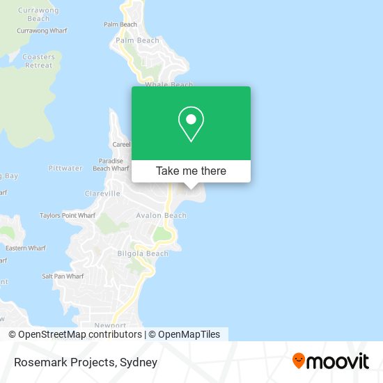 Rosemark Projects map