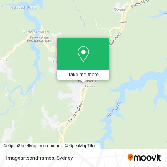 Mapa Imageartsandframes