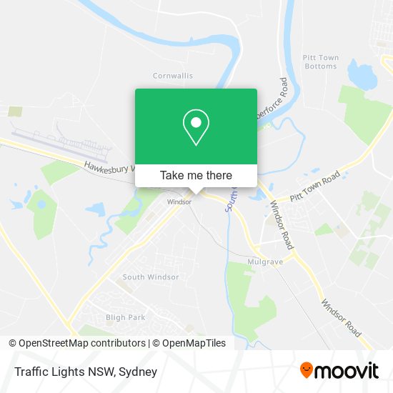 Traffic Lights NSW map