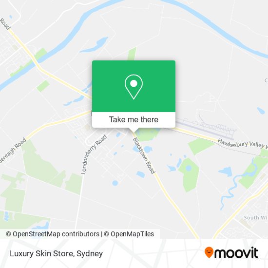 Luxury Skin Store map