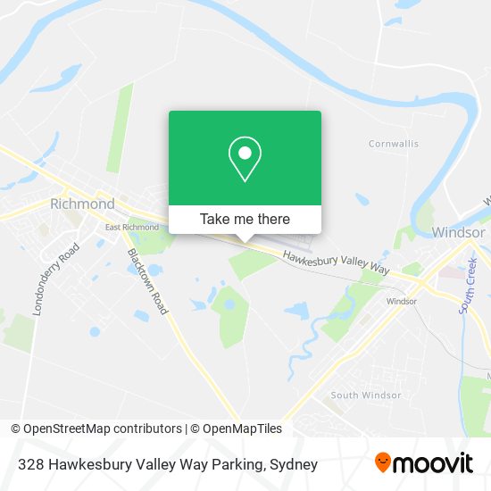 328 Hawkesbury Valley Way Parking map