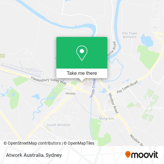 Atwork Australia map