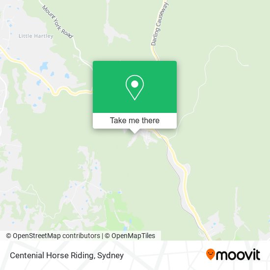 Centenial Horse Riding map