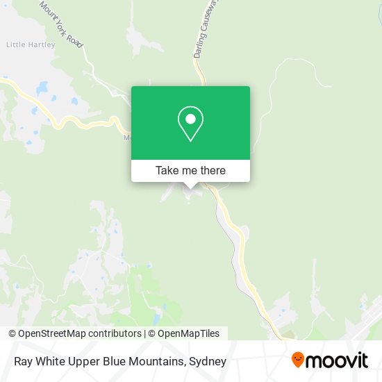 Ray White Upper Blue Mountains map
