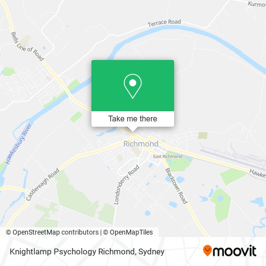 Mapa Knightlamp Psychology Richmond