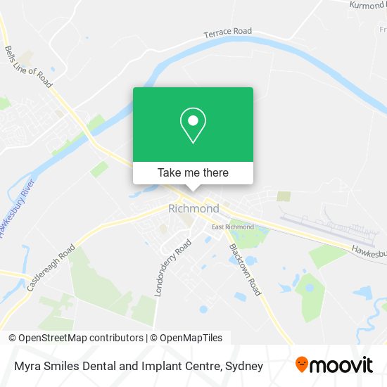 Mapa Myra Smiles Dental and Implant Centre