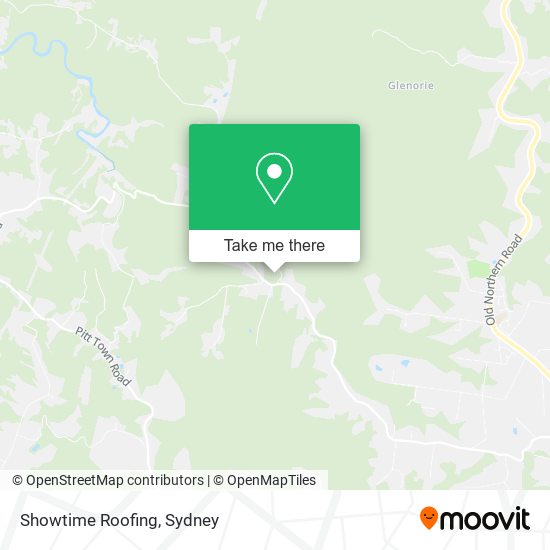 Showtime Roofing map