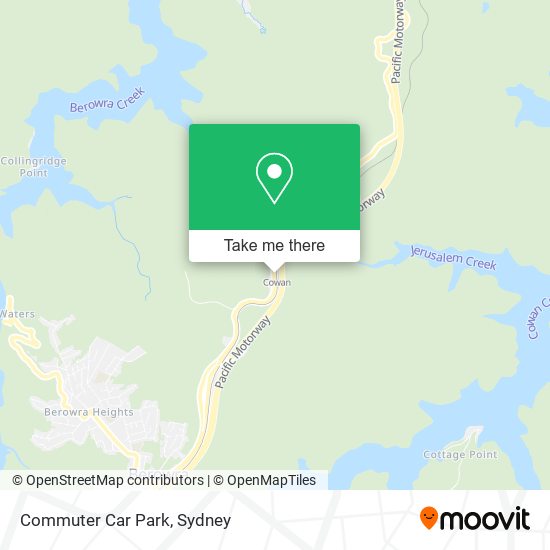 Commuter Car Park map