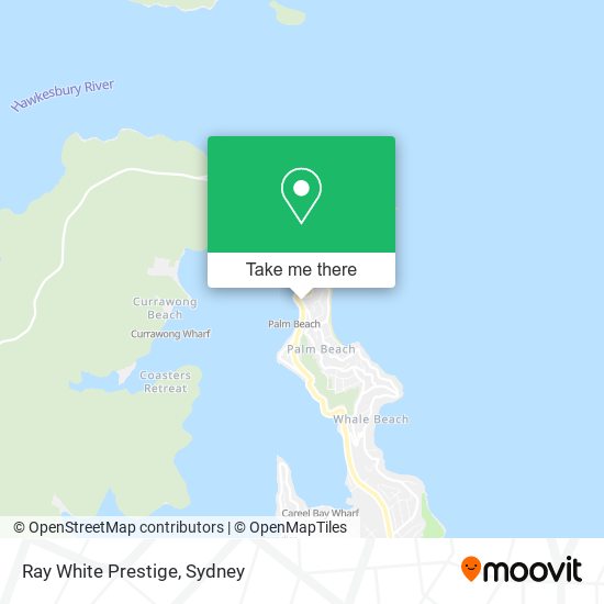 Ray White Prestige map