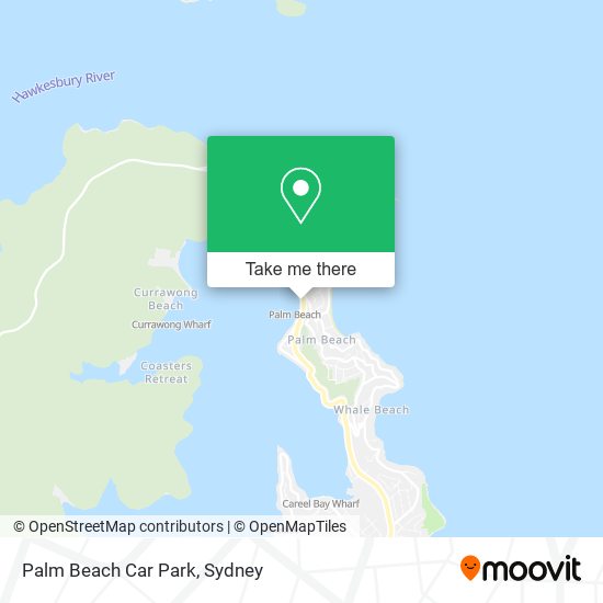 Palm Beach Car Park map