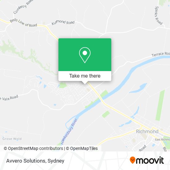 Avvero Solutions map