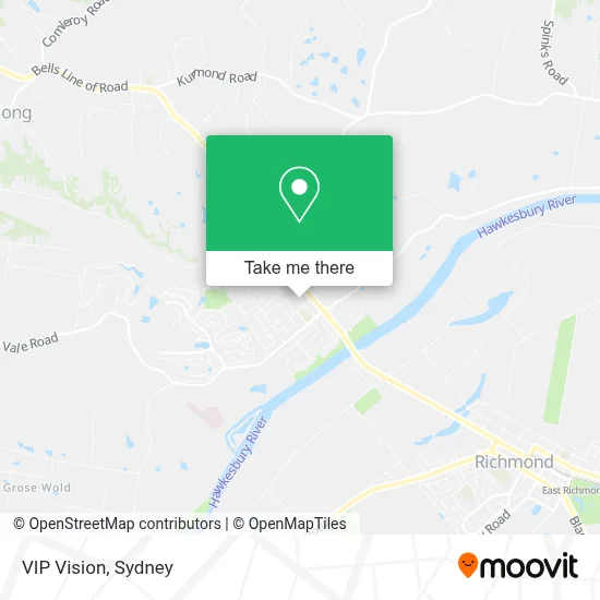 Mapa VIP Vision