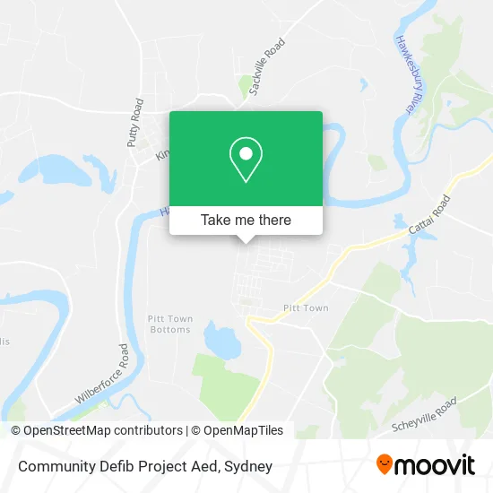 Community Defib Project Aed map