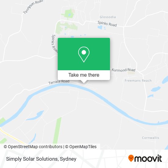 Simply Solar Solutions map