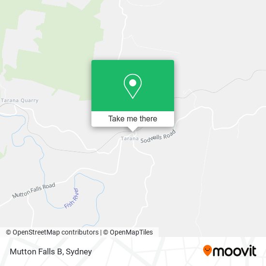 Mutton Falls B map