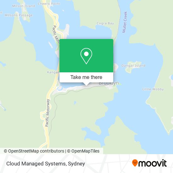 Cloud Managed Systems map