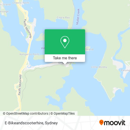 E-Bikeandscooterhire map