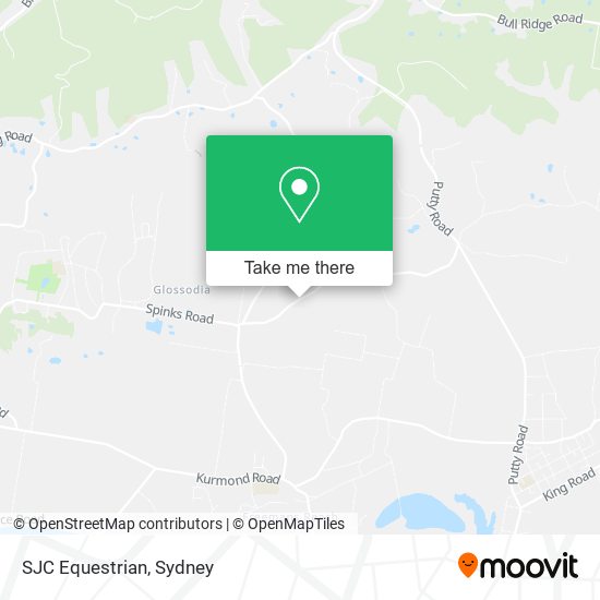 SJC Equestrian map