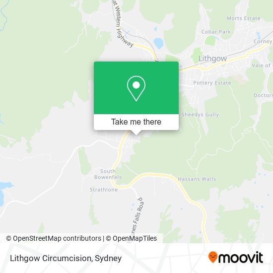 Lithgow Circumcision map