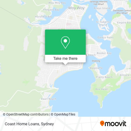 Coast Home Loans map