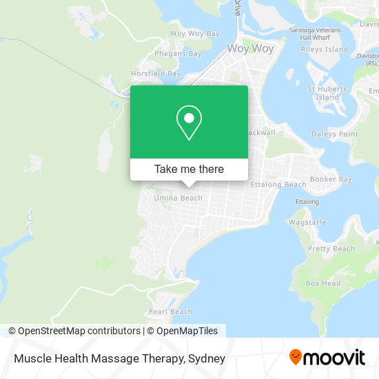 Mapa Muscle Health Massage Therapy