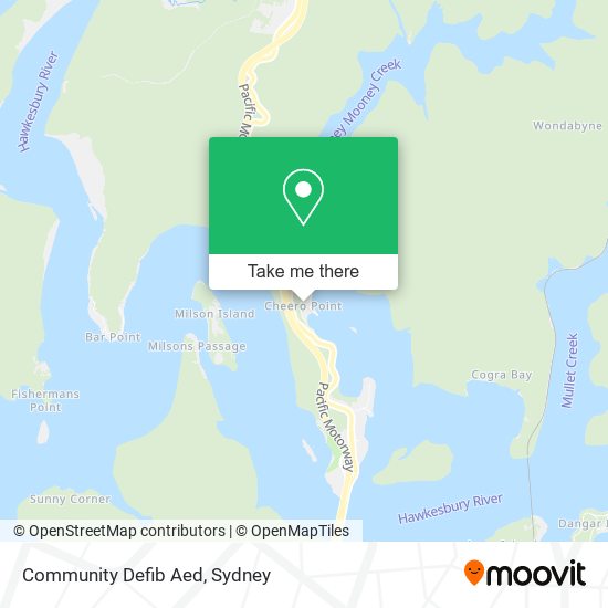 Community Defib Aed map