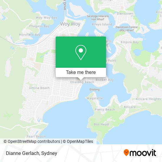Dianne Gerlach map