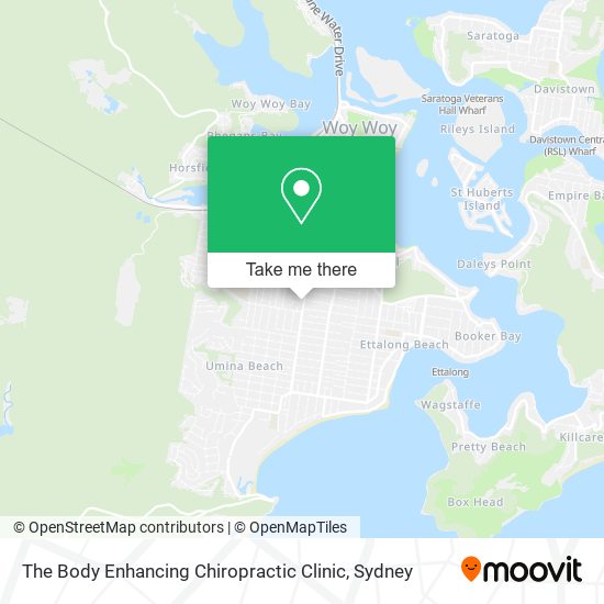 The Body Enhancing Chiropractic Clinic map