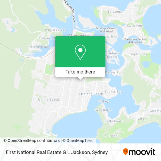 First National Real Estate G L Jackson map
