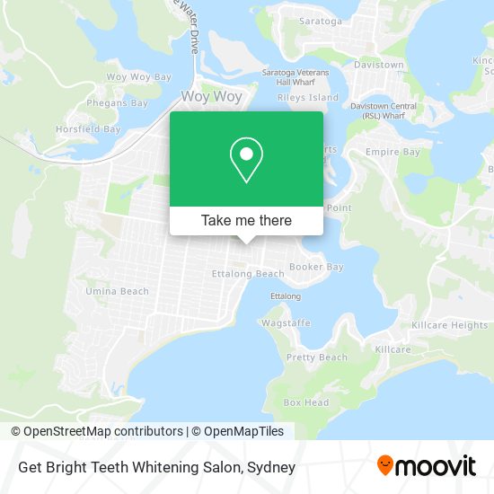 Get Bright Teeth Whitening Salon map