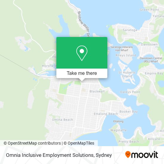 Mapa Omnia Inclusive Employment Solutions