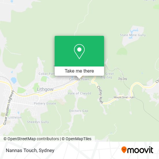 Nannas Touch map