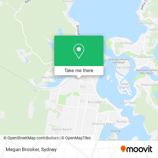 Megan Brooker map