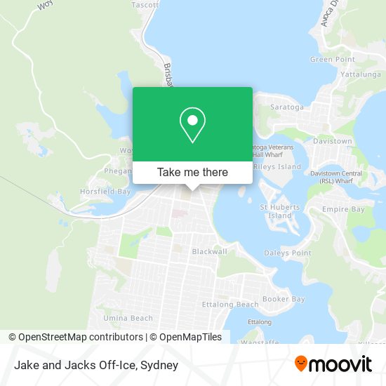 Jake and Jacks Off-Ice map